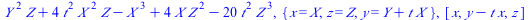 `+`(`*`(`^`(Y, 2), `*`(Z)), `*`(4, `*`(`^`(t, 2), `*`(`^`(X, 2), `*`(Z)))), `-`(`*`(`^`(X, 3))), `*`(4, `*`(X, `*`(`^`(Z, 2)))), `-`(`*`(20, `*`(`^`(t, 2), `*`(`^`(Z, 3)))))), {x = X, z = Z, y = `+`(Y...