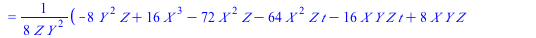 `+`(`*`(`^`(Y, 2), `*`(Z)), `*`(`+`(`*`(2, `*`(t)), `-`(1)), `*`(X, `*`(Y, `*`(Z)))), `-`(`*`(2, `*`(t, `*`(`+`(2, `*`(3, `*`(t))), `*`(Y, `*`(`^`(Z, 2))))))), `-`(`*`(`^`(X, 3))), `-`(`*`(`+`(`-`(`/`...