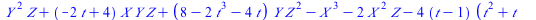 `+`(`*`(`^`(Y, 2), `*`(Z)), `*`(`+`(`-`(`*`(2, `*`(t))), 4), `*`(X, `*`(Y, `*`(Z)))), `*`(`+`(8, `-`(`*`(2, `*`(`^`(t, 3)))), `-`(`*`(4, `*`(t)))), `*`(Y, `*`(`^`(Z, 2)))), `-`(`*`(`^`(X, 3))), `-`(`*...